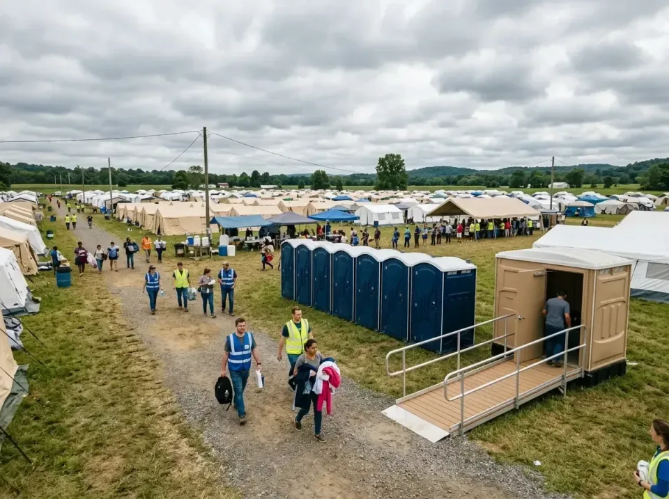 disaster-relief-camp-restrooms-010 — frequently asked questions, Dumpster & Portable Bathrooms Rental in Oak Park Heights, MN